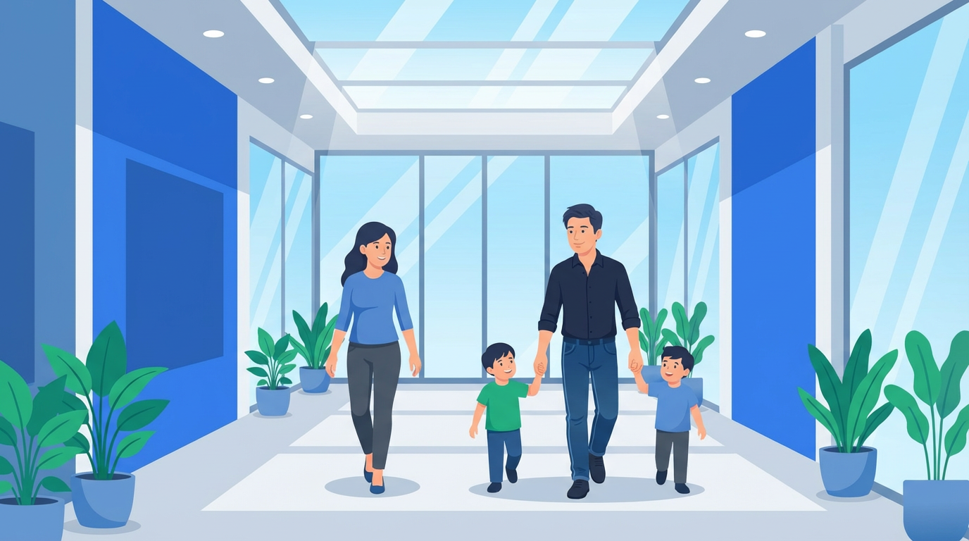 家族で出かけるようになった参加者のイメージ