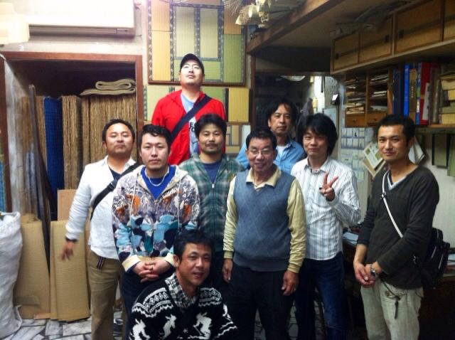 台湾の畳店を訪問