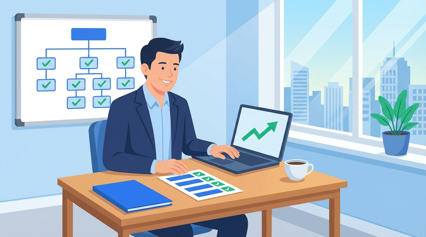 施策が形になり成果を実感する経営者